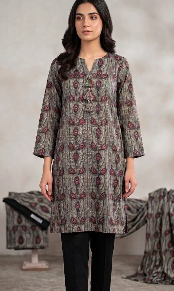 Midnight Feather Artisan Tunic