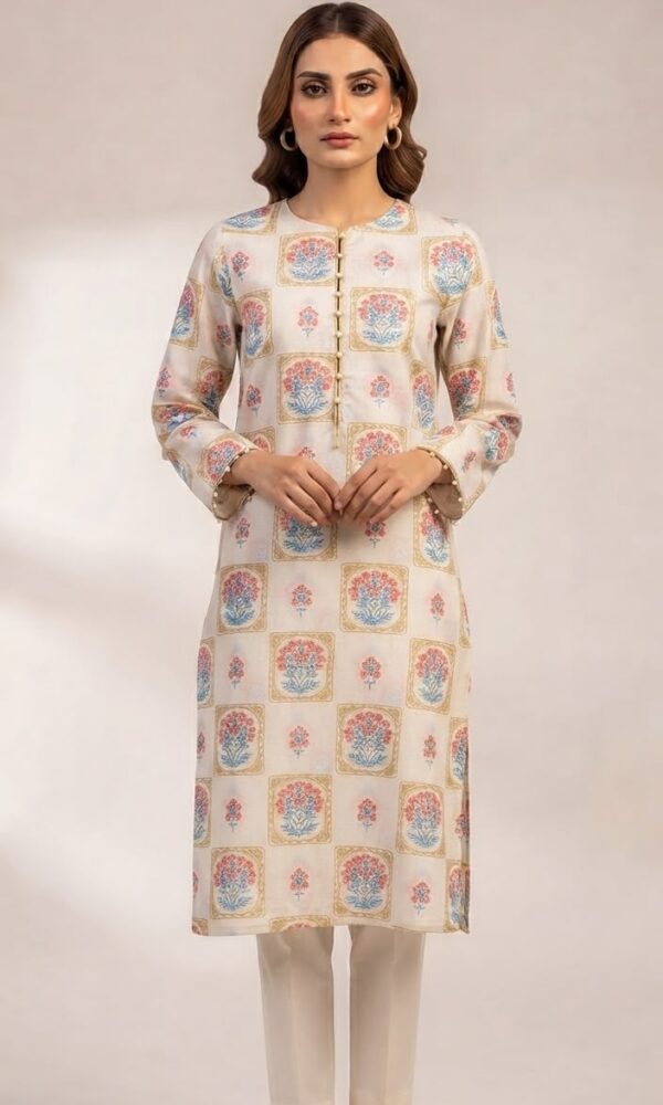Royal Blossom Printed Lawn 2-Piece Suit