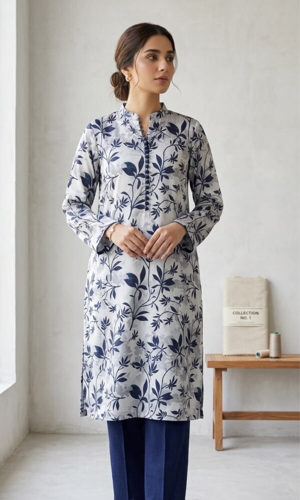 Midnight Ivy Printed Lawn 2-Piece Suit